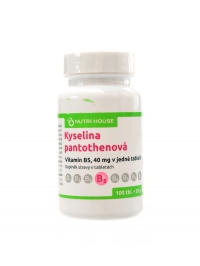 Vitamn B5 kyselina pantothenov 100 tablet