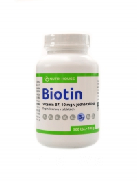 Vitamín B7 D-biotin 500 tablet