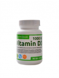 Vitamín D3 1000 IU 90 tablet