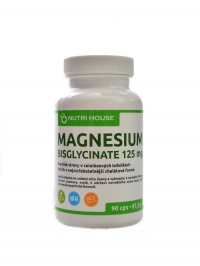 Magnesium Bisglicynate 125mg 90 kapsl