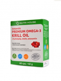 Antarctic PREMIUM OMEGA-3 KRILL OIL, 60 cps.