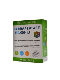 Serrapeptase 130.000 IU 60 tobolek