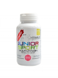 Junior sport multivitamin jahoda 150 bonbon