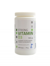 Strong Vitamin D3 2000iu 200 kapsl