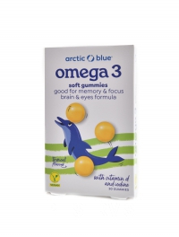 Kids Vegan Omega 3 30 gummies (250mg DHA & Vitamin D 200IU)