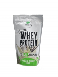 Whey protein vanilla and coconut whey shake 450 g