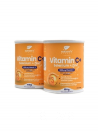 Vitamin C + Selenium + Zinc 2 x 150g duopack