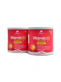 Vitamin D3 + vitamin C 2 x 150 g DUOPACK
