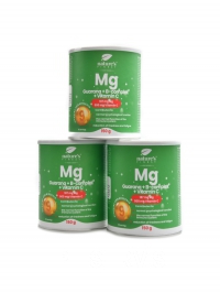 Guarana + Magnesium + B-Complex + VitaminC 3 x 150g economy pack