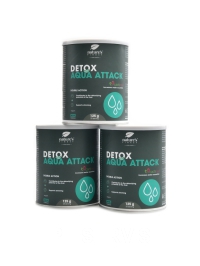 Detox aqua attack 3 x 125g economy pack