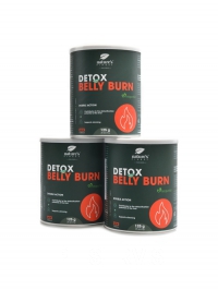 Detox belly burn 3 x 125g economy pack