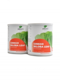 Ginkgo Biloba Leaf Powder 2 x 125g duopack