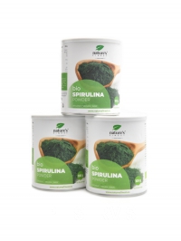 Spirulina powder BIO 3 x 100g economy pack