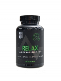 Relax Ashwagandha + B6 60 gummies apple