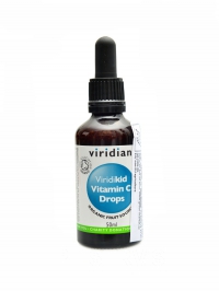 Viridikid Vitamin C drops 50ml Organic Vitamn C v kapkch pro dti