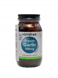 Garlic 500mg 90 kapsl Organic