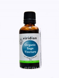 Sage Tincture 50ml Organic alvj lkask