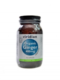 Ginger 400mg 90 kapsl Organic