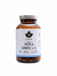 Triple Zinc 25mg + Vitamin C 120 kapsl