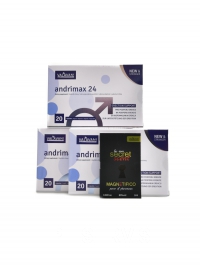 Andrimax 24 2+1 zdarma 60 kapsl + secret scent 2ml