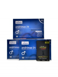 Andrimax 24 2 + 1 zdarma 90 kapsl + secret scent pro mue