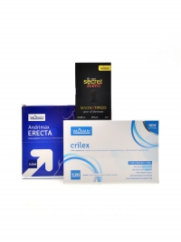 Andrimax ERECTA 5x25ml + Crilex 120 + secret scent pro mue