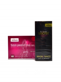 Balek pro eny Femm passion libido 60cps + secret scent pro eny 20ml