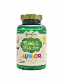 Junior Vitam�n C + D3 + zinc 90 kapsl�