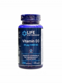 Vitamin D3 1000 IU 250 kapsl