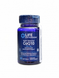 Super Ubiquinol CoQ10 with Enhanced Mitochondrial Support 100mg 60 kapsl