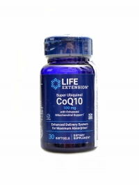 Super Ubiquinol CoQ10 with Enhanced Mitochondrial Support 100mg 30 kapsl
