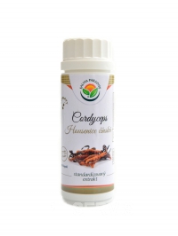 Cordyceps housenice standardizovan extrakt 100 kapsl Cordyceps sinensis