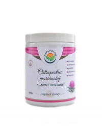 Ostropestec marinsk agarov bonbony 60 ks Silybum marianum