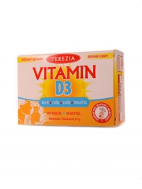 Vitamn D3 1000 IU 90 kapsl