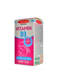 Vitamn D3 baby od narozen 400IU 10ml