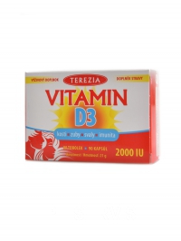 Vitamn D3 2000 IU 90 kapsl