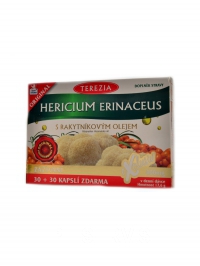 Hericium erinaceus s rakytnkovm olejem 60cp