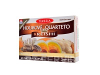 Houbov quarteto s reishi 60 kapsl