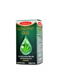 Konopn olej kapky CBD a CBG 10ml