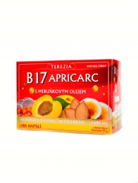 B 17 Apricarc s merukovm olejem 180 kapsl