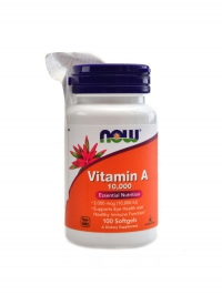 Vitamin A 10000 IU 100 softgel kapsl