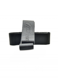 Weight lifting straps leather kožené trhačky černé