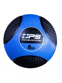 Medicinální míč medicine ball 8KG - 4138 modro černý
