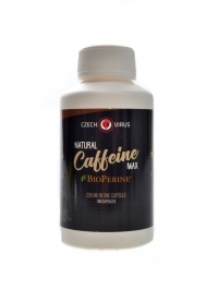 Natural Caffeine Max 200mg 100 kapsl